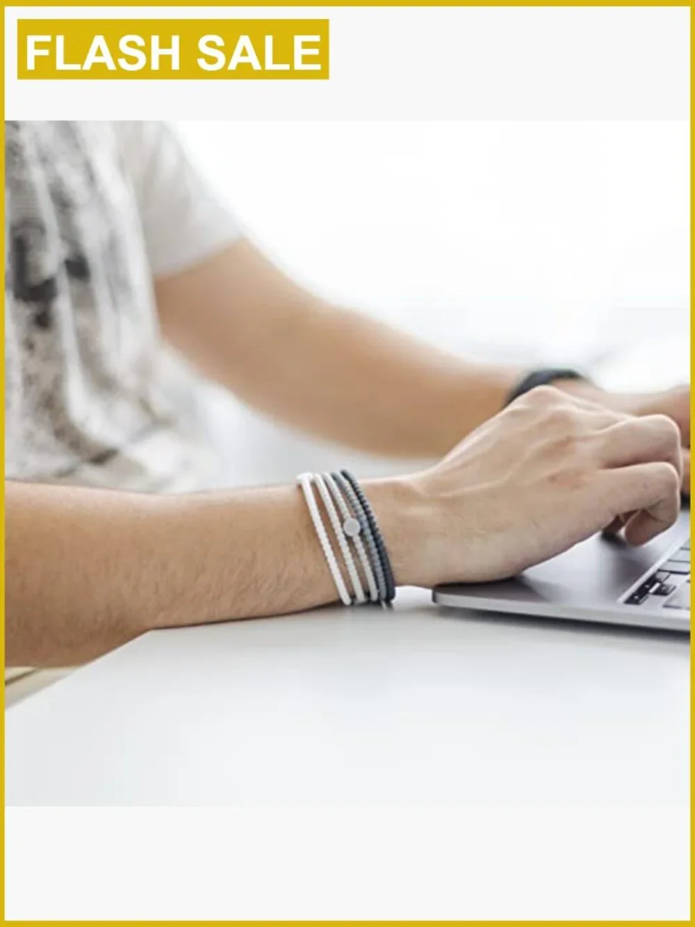 Jesus Cross Silicone Bracelets Set of 5 Kids 6.5